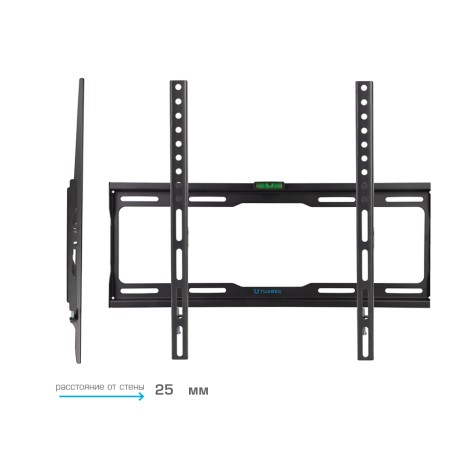 кронштейн tuarex olimp-113 черный 26-65"
