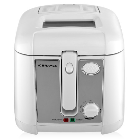 фритюрница brayer 2832br-wh 
