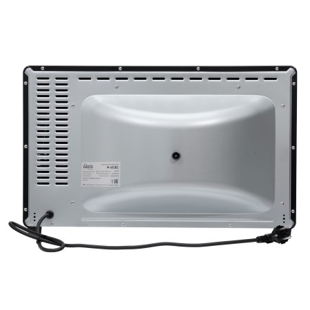 мини печь oasis m-60cb2 черный
