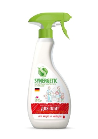 спрей для очистки кухонных плит synergetic, 0,5 л