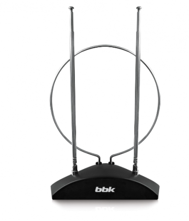 телевиз. антенна bbk da03 dvb-t комнатная без усилителя
