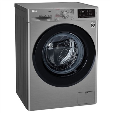 стиральная машина lg f2m5hs6s steam, серебро