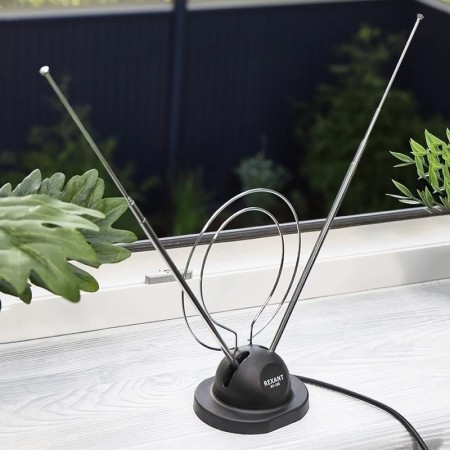 телевиз. антенна rexant rx-100 комнатная, пассивная