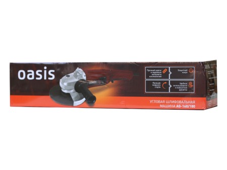 углошлифовальная машина oasis ag-160/180