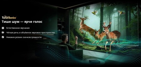 телевизор mini led skyworth 65x66h smart tv,4k uhd,google tv,google assistant -