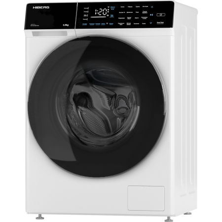стиральная машина hiberg i-ddq9-612 w inverter, белый