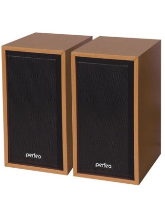 акустическая система 2.0 perfeo cabinet pf-4326 бук-дерево