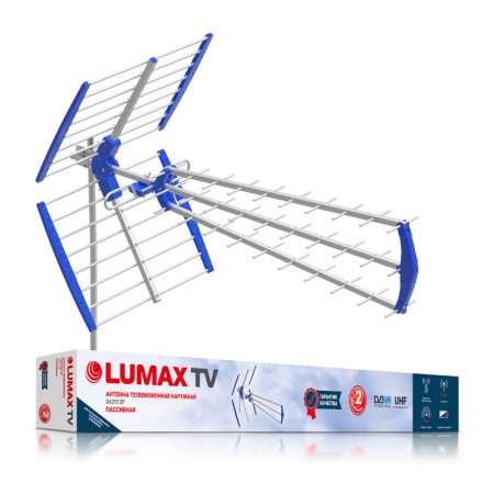 телевиз. антенна lumax da2512р антенна эфирная, пассивная 