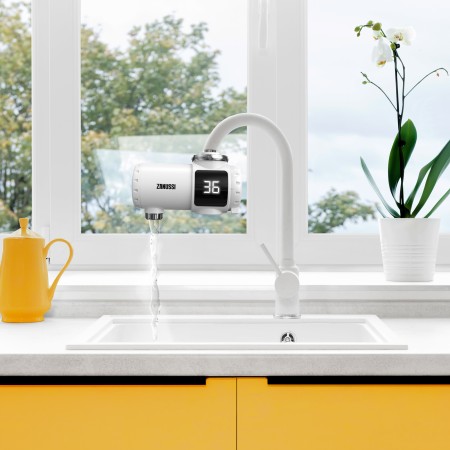 кран нагрева электрический zanussi smarttap mini