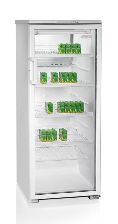 витрина бирюса 290 белый
