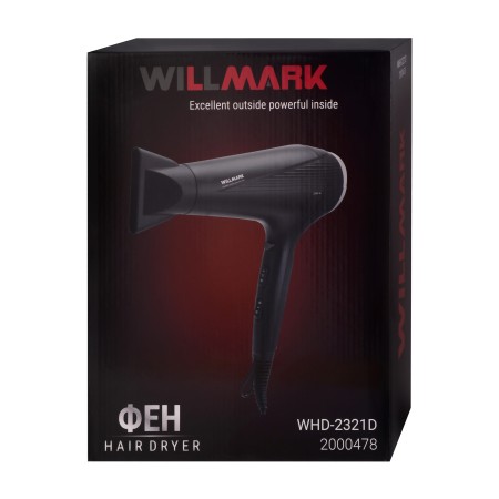 фен willmark whd-2321d черный