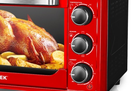 мини печь centek ct-1537-30 red promo