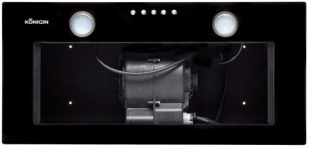 вытяжка konigin skybox black glass 60