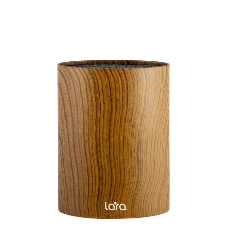 подставка для ножей lara lr05-101 wood