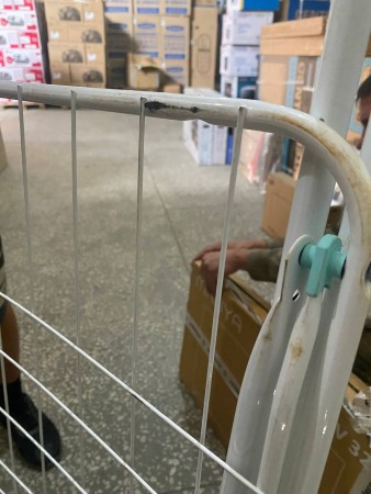 сушилка для белья ника 18 сб1 (белый), следы коррозии , царапины, нет упаковки 