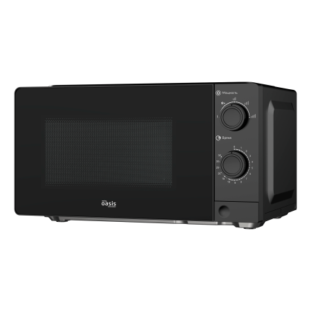 микроволновая печь oasis mw-70xb черный