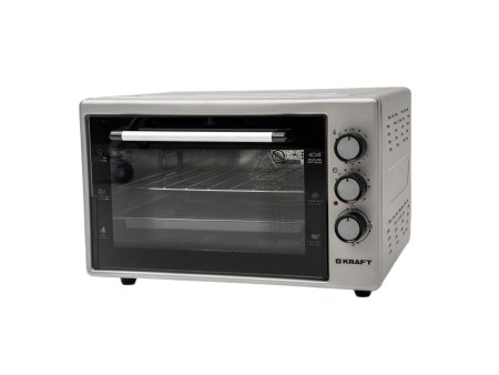 мини печь kraft kf-mo 3200 gr (серый)
