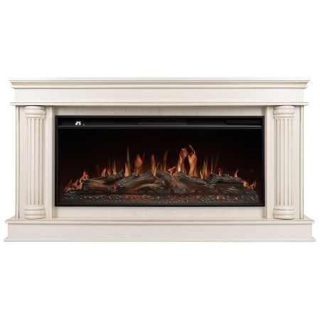 портал firelight olympia 42/40/36", слоновая кость с золотой патиной