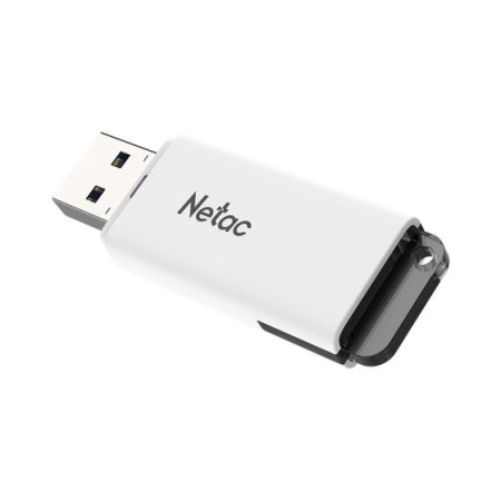 usb-флеш netac 64gb usb3.0 u185 white
