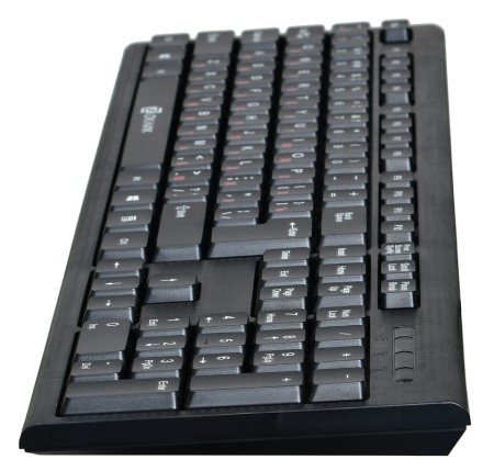 клавиатура oklick 120m usb черный