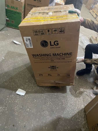 стиральная машина lg f2j3ns0w steam-, погнута ножка