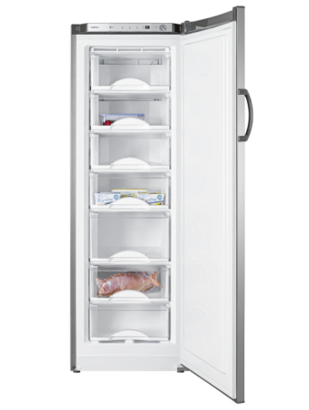 морозильник atlant м 7204-160 мокрый асфальт (до -15 с)