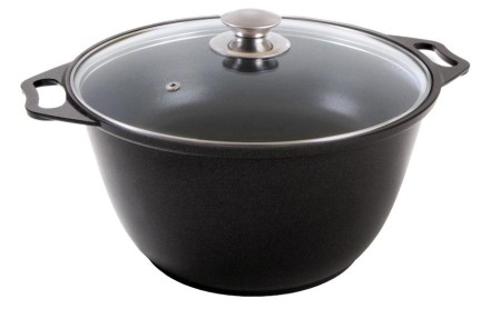 кастрюля кукмор к22а а/пр литая 2,0л стекл/кр