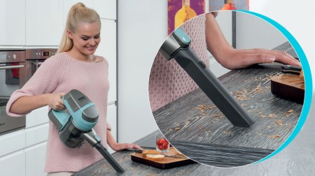 пылесос thomas 785 302 quickstick tempo голубой