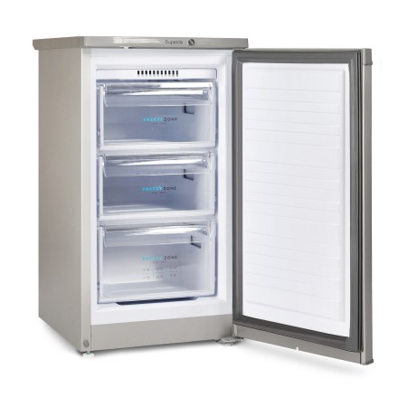 морозильник бирюса 412m металлик