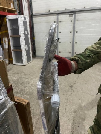 гладильная доска ника ника 3+, нет заглушек, потертости , царапины, погнута