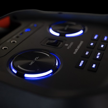 портативная акустическая система nakatomi gs-43 черный