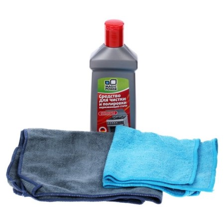 набор для ухода magic power mp-21070 за поверхностями из нержавеющей стали