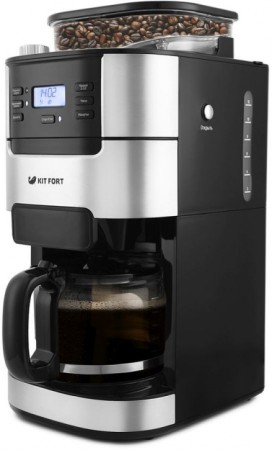 кофеварка капельная kitfort kt-720 черный