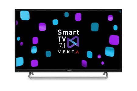 телевизор led vekta ld-43sf6519bs smart tv