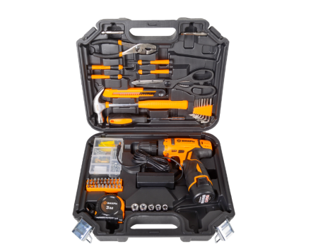 дрель-шуруповерт вихрь да-12л-2кн (с набором инструментов)