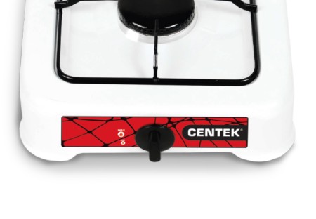 настольная газовая плита centek ct-1520 белый