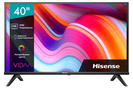 телевизор led hisense 40a4k smart tv