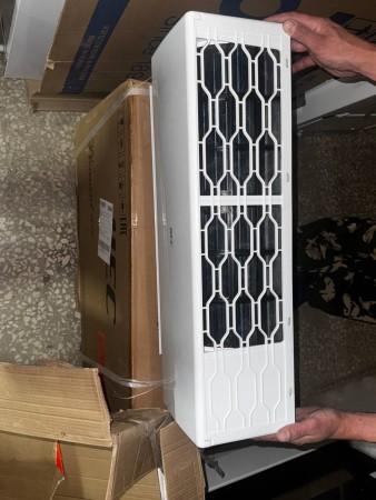 сплит-система hec hec-07hral03/r3 basic r32 потретости на внутр.блоке, замена фреона, исправен