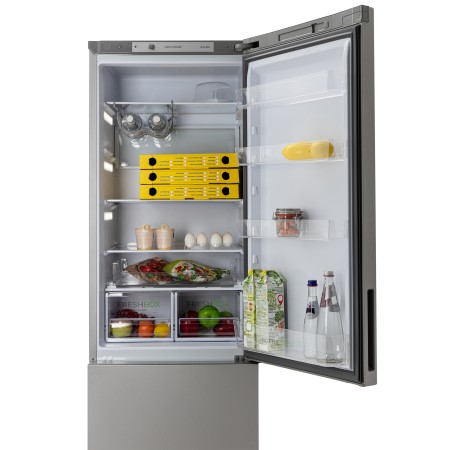 холодильник бирюса 6149m металлик