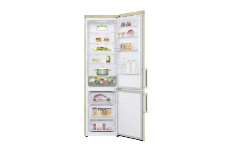 холодильник lg ga-b509 begl бежевый