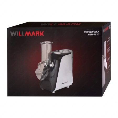 овощерезка willmark wsm-7830 белый/серый