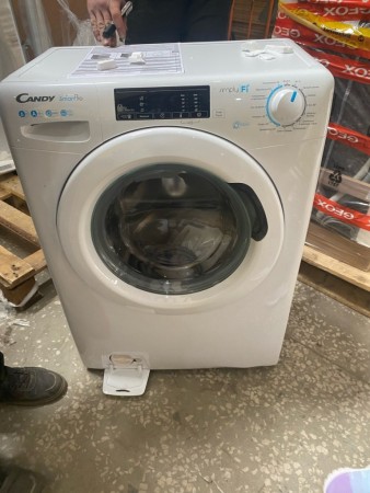 стиральная машина candy cso34 106t1/2-07 smart pro steam, вмятина на лицевой стороне