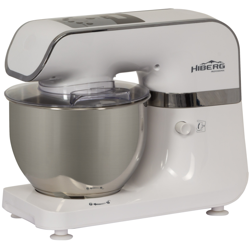 Миксер планетарный Hiberg MP 1040 DW белый