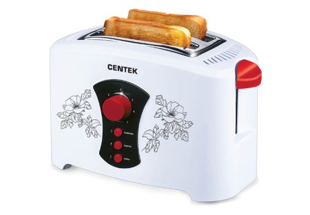тостер centek ct-1426 белый