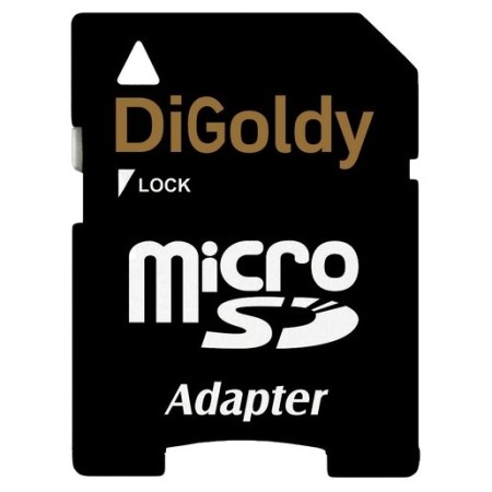 карта памяти digoldy microsdhc 32gb class10 + адаптер sd