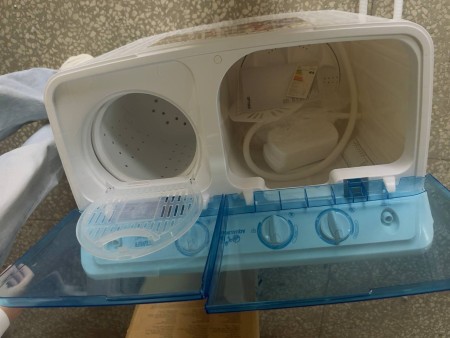 стиральная машина optima мсп-66п-, царапины и потёртости на крышке