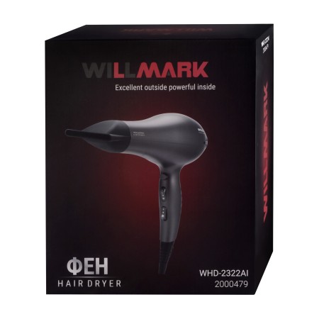 фен willmark whd-2322ai графит