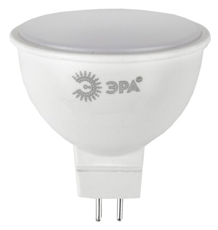 светодиодная лампа эра led smd mr16-12w-840-gu5.3