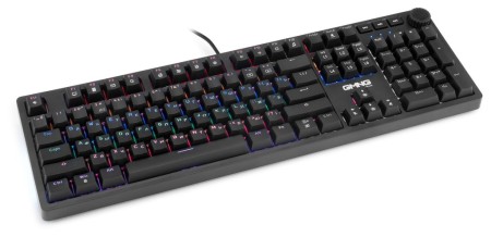 клавиатура oklick gmng 925gk touch rgb led usb black