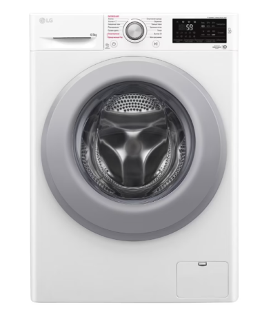 стиральная машина lg f2m5ws4w steam, люк серебро
